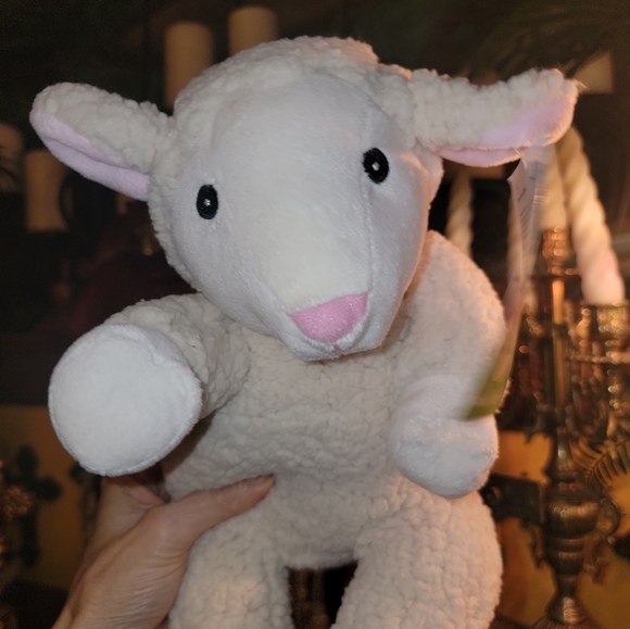 Sherpa Plush Lamb Animated plush toy Sings moves Jesus LOVES ME ♡♡♡ soft cuddly - Picture 9 of 15
